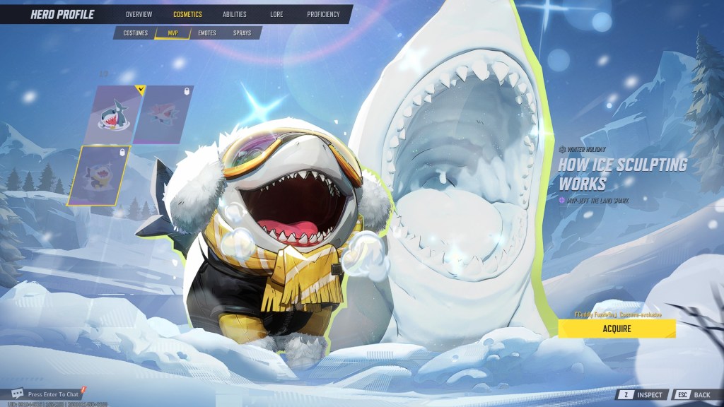 jeff the land shark winter edition